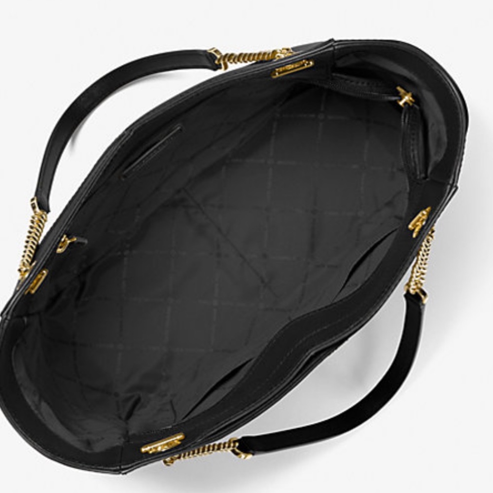 MICHAEL KORS
Jet Set Large Saffiano Leather XChain Shoulder Bag BLACK CO… - Picture 10 of 14